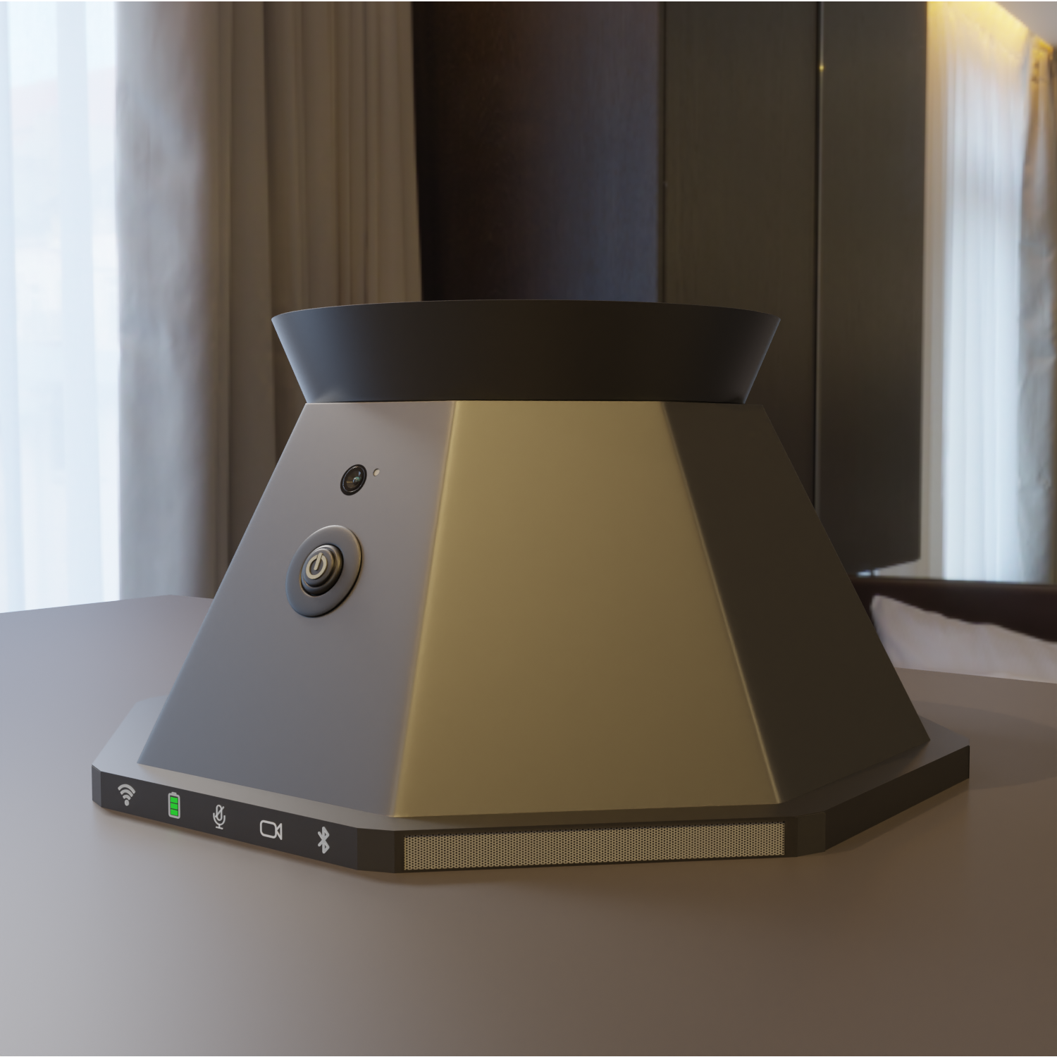 3D model of TETRAH side
